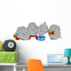 Circus Elephants Wall Decal
