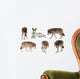 Wolf Pack Wolves Wall Decal