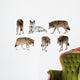 Wolf Pack Wolves Wall Decal