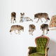 Wolf Pack Wolves Wall Decal
