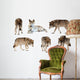Wolf Pack Wolves Wall Decal