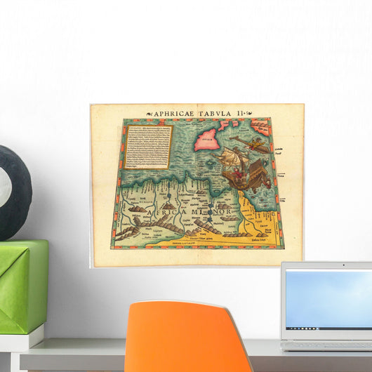 Egypt Vintage Map Wall Mural