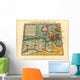 Egypt Vintage Map Wall Mural