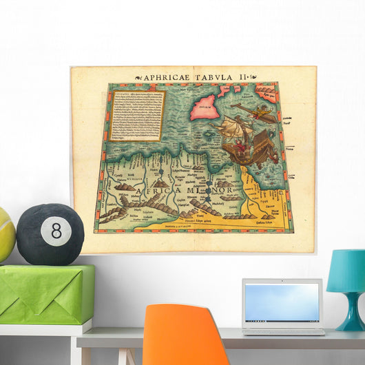 Egypt Vintage Map Wall Mural