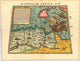 Egypt Vintage Map Wall Mural