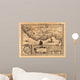 Africa Vintage Map Wall Mural