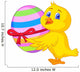 Cute Chicken Cartoon with Easter Egg Wall Mural