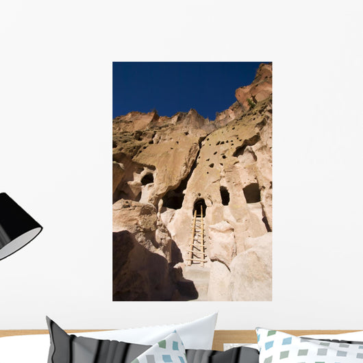 Bandelier New Mexico Cliff Dwellings Wall Mural