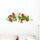 Vector isolated strawberries Wall Decal