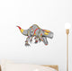 Robot Tyrannosaurus Rex Dinosaur Wall Decal