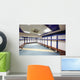 Locker room in Stadium Wall Mural