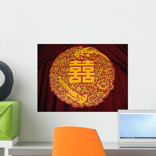 Chinese Wedding Decor Wall Mural