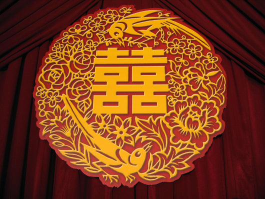 Chinese Wedding Decor Wall Mural