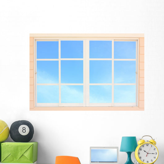 Modern Residential Window Wall Mural