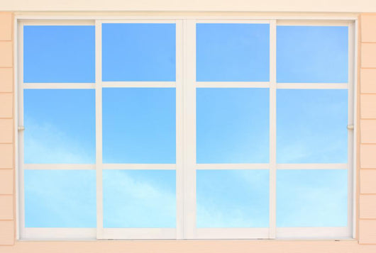 Modern Residential Window Wall Mural