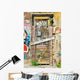 Weathered Barricaded Door and
