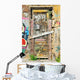 Weathered Barricaded Door and
