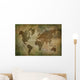 ancient world travel map Wall Mural