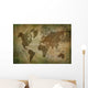 ancient world travel map Wall Mural
