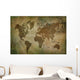 ancient world travel map Wall Mural