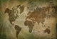 ancient world travel map Wall Mural
