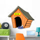 EMPTY DOG HOUSE Wall Decal