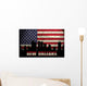 New Orleans City Wall Decal
