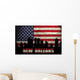 New Orleans City Wall Decal