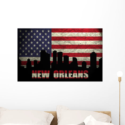 New Orleans City Wall Decal