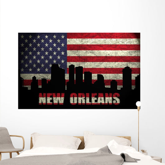 New Orleans City Wall Decal