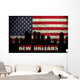 New Orleans City Wall Decal