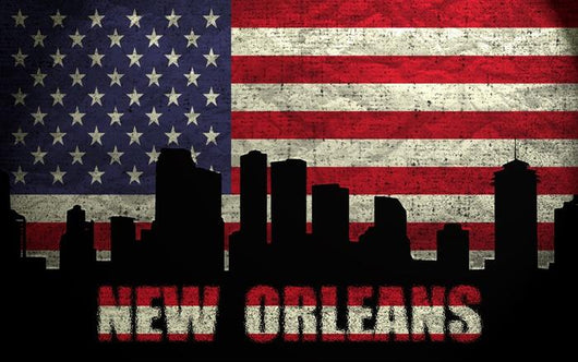 New Orleans City Wall Decal