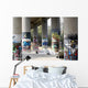 Grafitti Sulen Einer Brcke