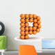 Letter P basketball Wall Decal