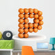 Letter P basketball Wall Decal