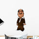 jazz male singer Wall Decal