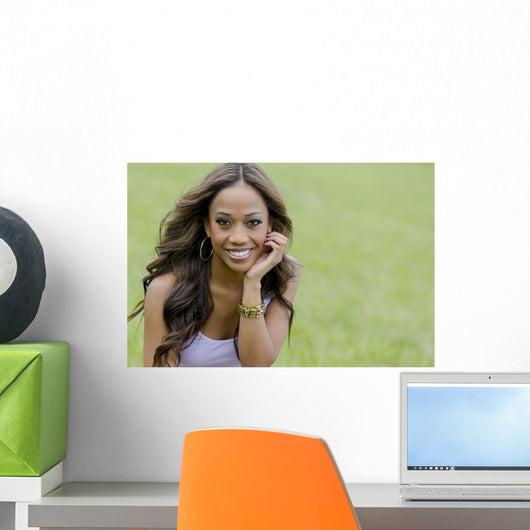 African-american Model Park Wall Mural