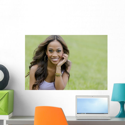 African-american Model Park Wall Mural