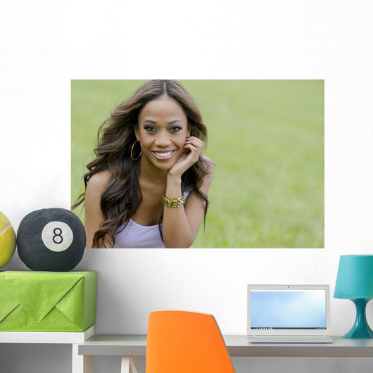 African-american Model Park Wall Mural