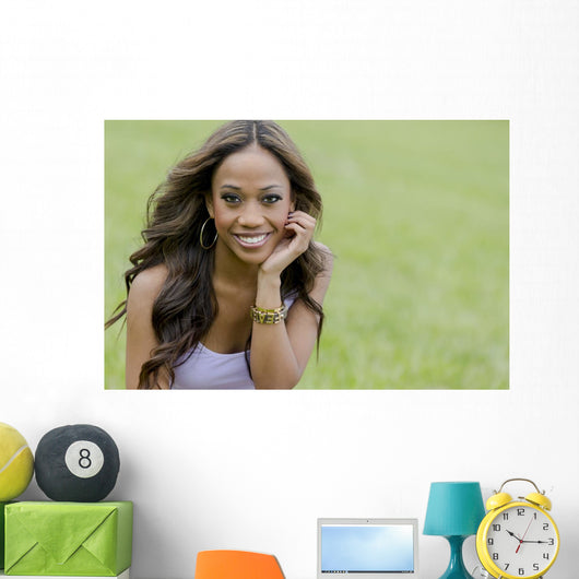 African-american Model Park Wall Mural
