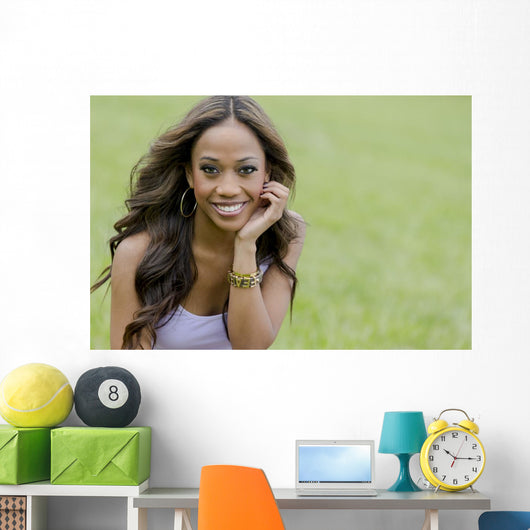 African-american Model Park Wall Mural