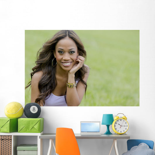 African-american Model Park Wall Mural