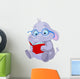 Cute Elephant Education Wall Decal