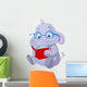Cute Elephant Education Wall Decal