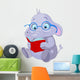 Cute Elephant Education Wall Decal