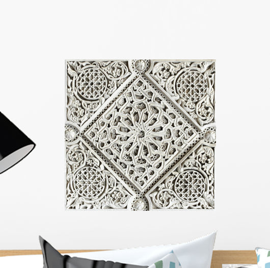 Moorish Stone Carving Wall Mural