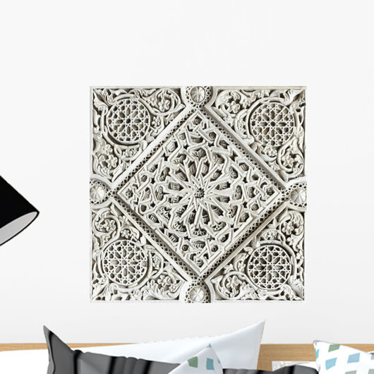 Moorish Stone Carving Wall Mural