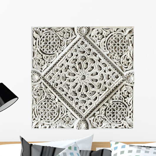 Moorish Stone Carving Wall Mural