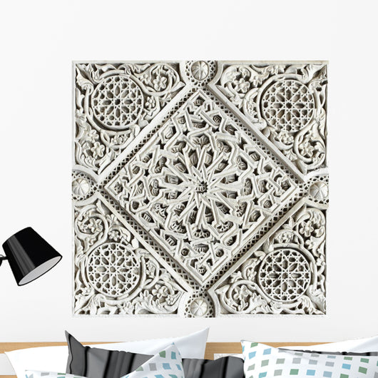 Moorish Stone Carving Wall Mural
