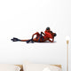Red Frog Wall Decal